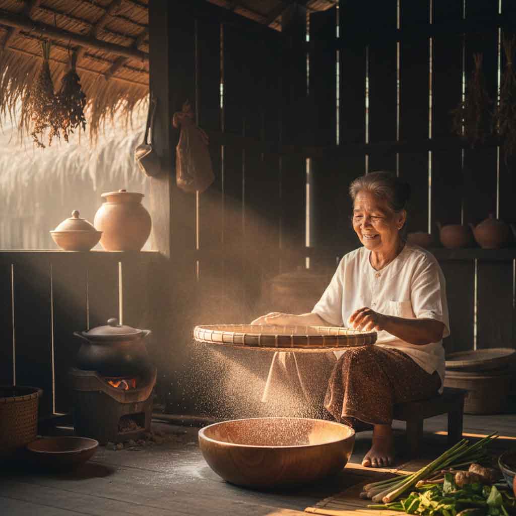 ตะแกรงร่อนแป้ง DXFILL